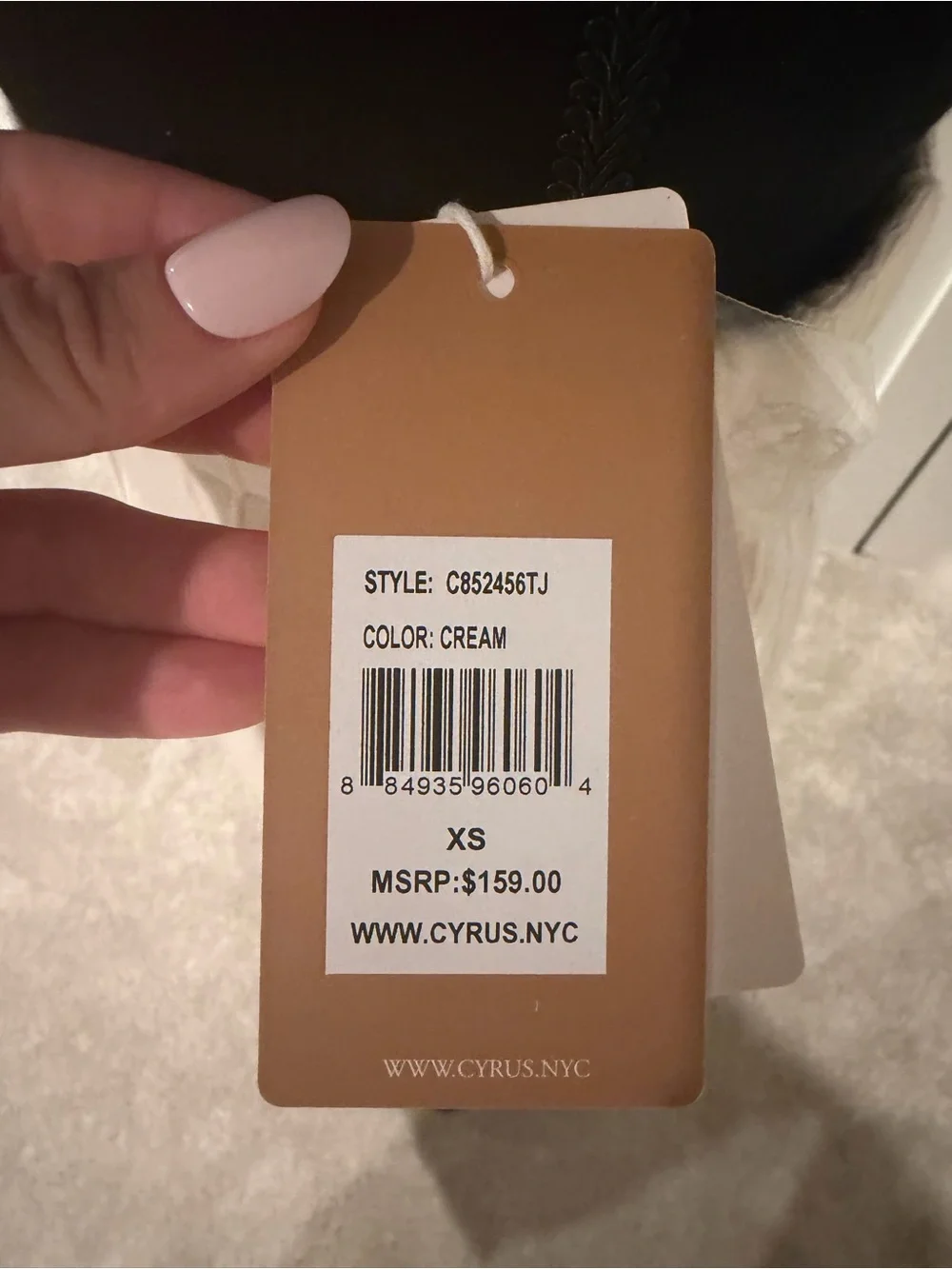 Cyrus Cream Knit Midi Skirt